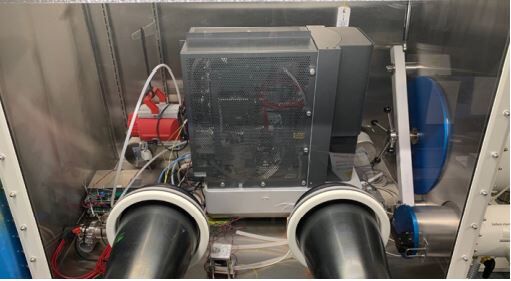 Phenom XL G2 for SEM imaging and analysis within an argon filled glove box