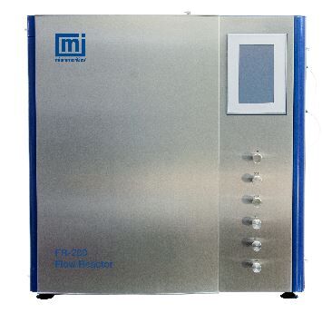 Micromeritics Flow Reactor FR-200: A dual-reactor system that may be configured to perform reaction studies in series or parallel