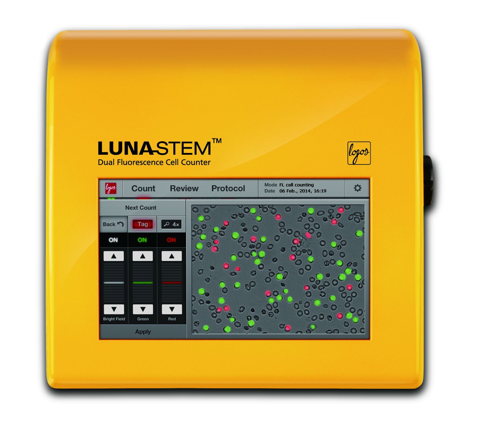 LUNA-STEM fluorescence cell counter