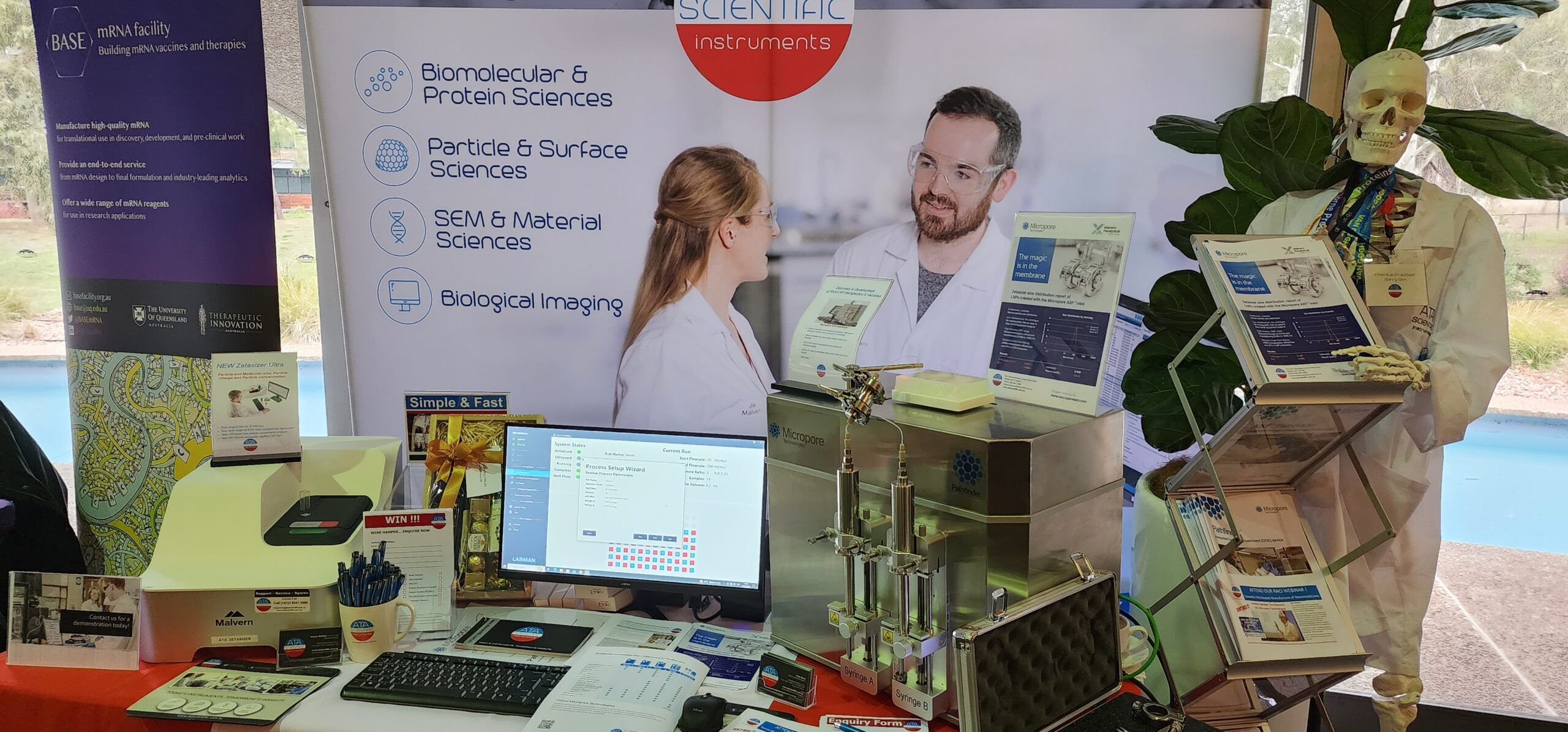 ATA Scientific booth