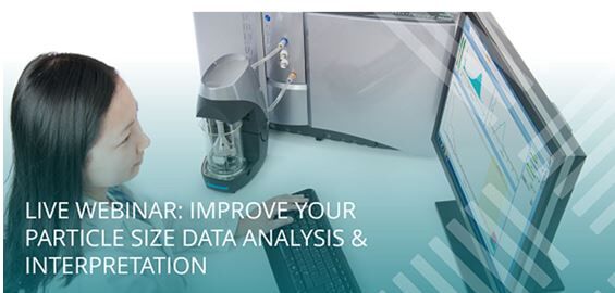 Particle size data analysis & applications webinars on demand