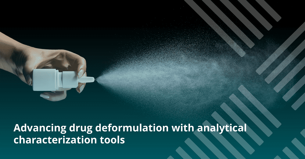 Webinar: Advancing drug deformulation with advanced analytical characterisation tools